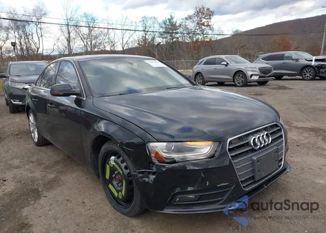 2013 Audi A4 2.0T Premium from USA, damaged, VIN WAUEFAFL5DN009570
